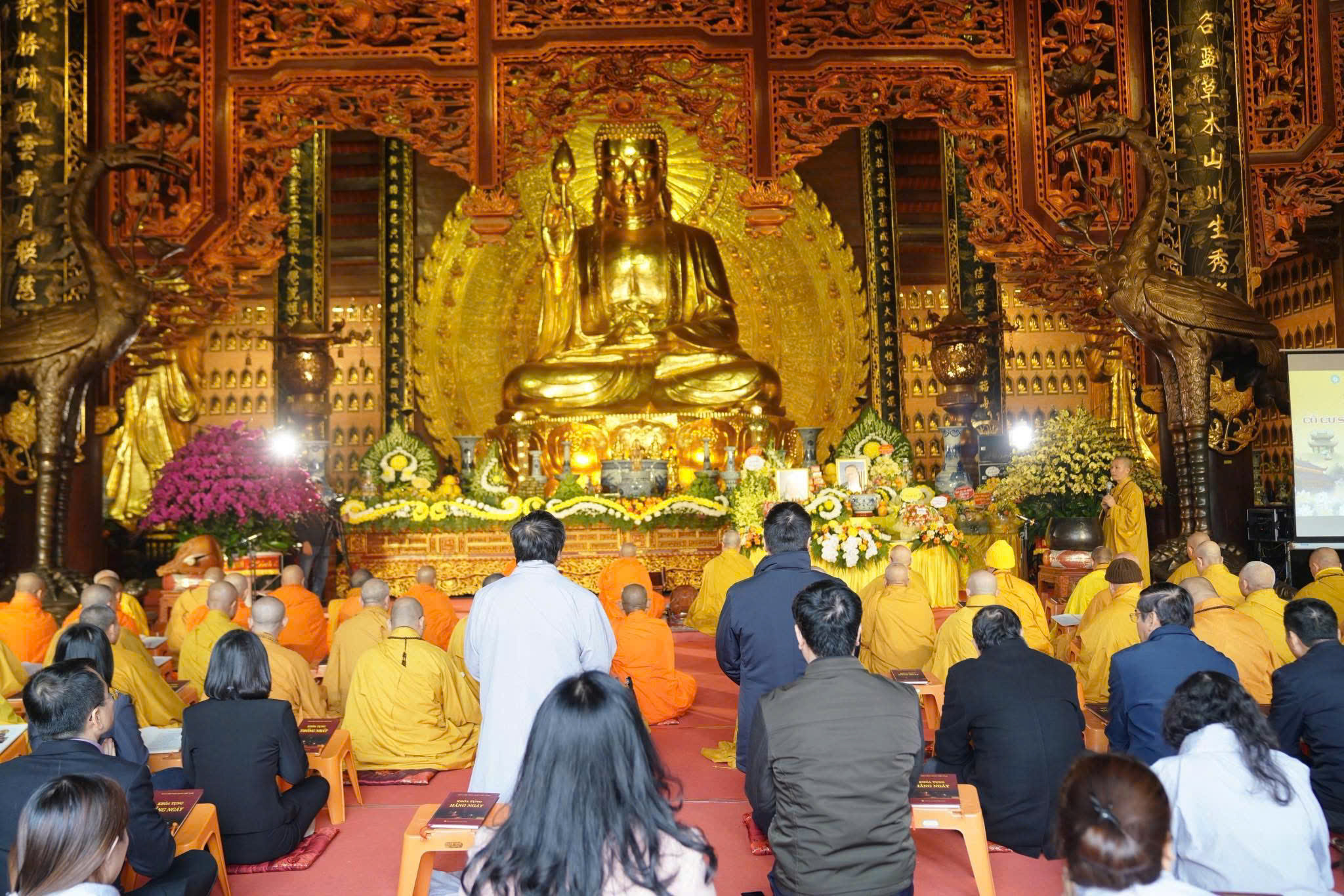 LỄ HUÝ KỴ CỐ CƯ SĨ PHẬT TỬ DIỆU LIÊN TẠI CHÙA BÁI ĐÍNH