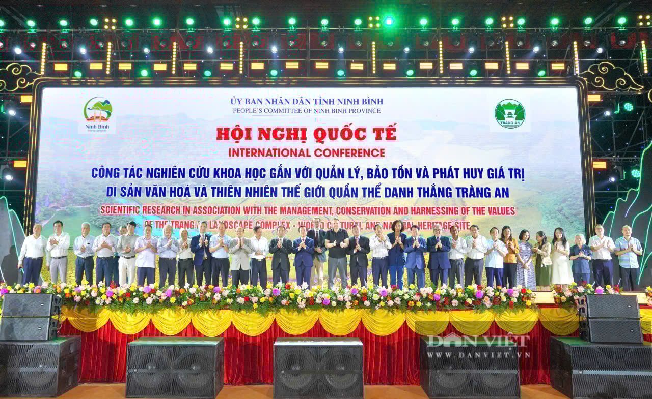 Ninh Bình tổ chức Hội nghị quốc tế về nghiên cứu khoa học gắn với bảo tồn và phát huy giá trị Di sản Tràng An
