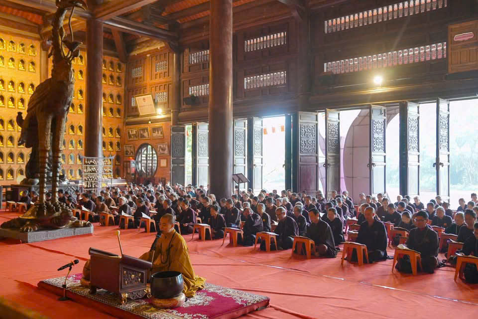 Khóa lễ tụng kinh ngày mùng 1 tháng 8 năm Ất Tỵ